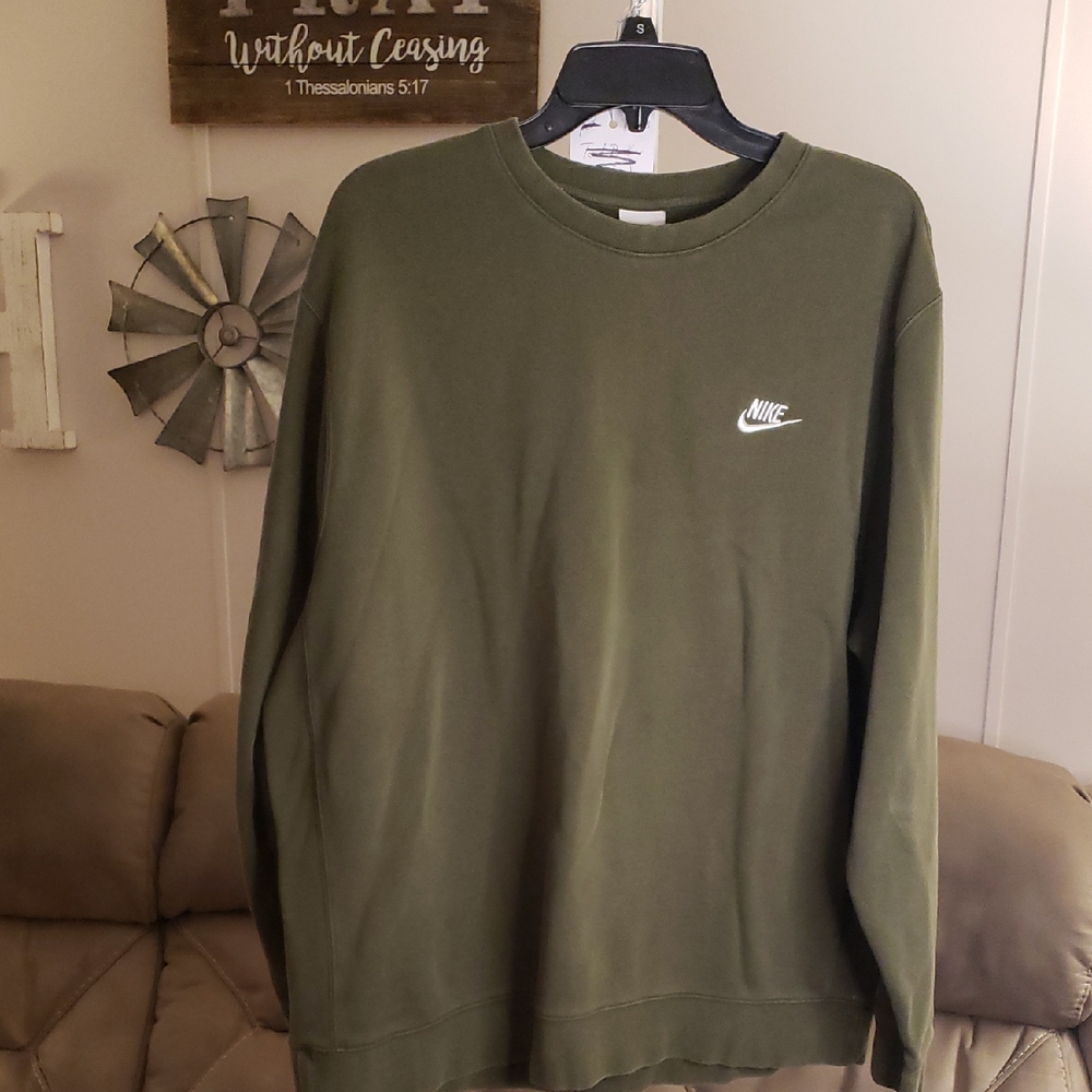 Nike Forest Green Crewneck Sweatshirt XL
